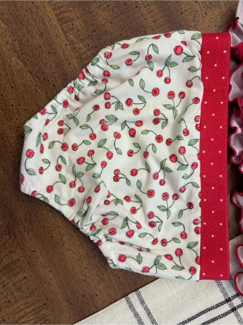 Sweet Honey Toddler Two Piece Swimsuit 4T Cherry Print